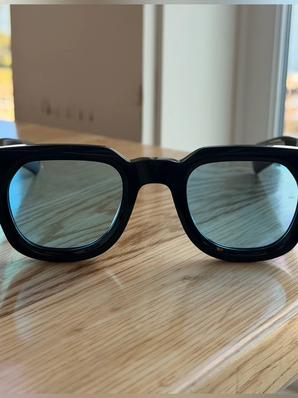 Vendome by Jacques Marie Mage – Black / Blue UV400 Lenses